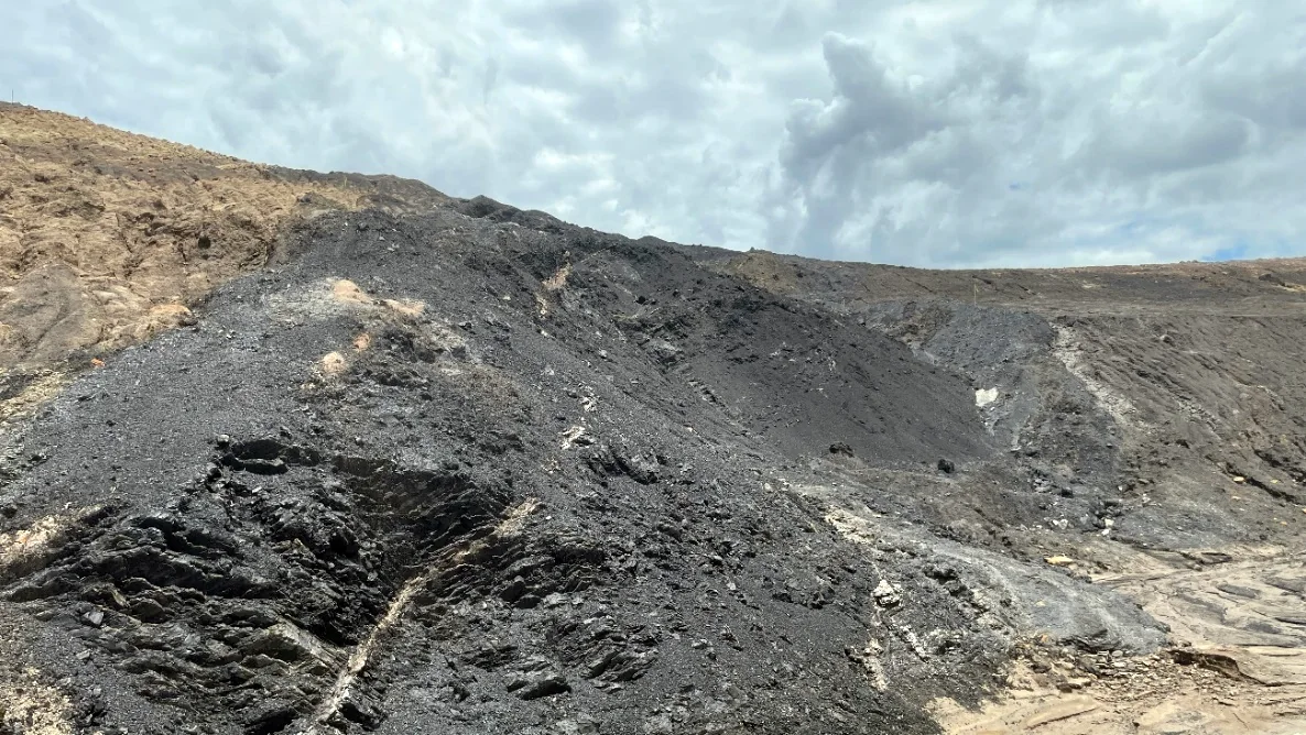Coal outcrop — Seam C