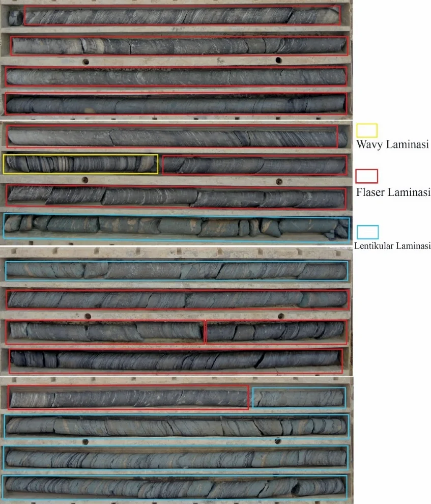 B2–C interburden core record