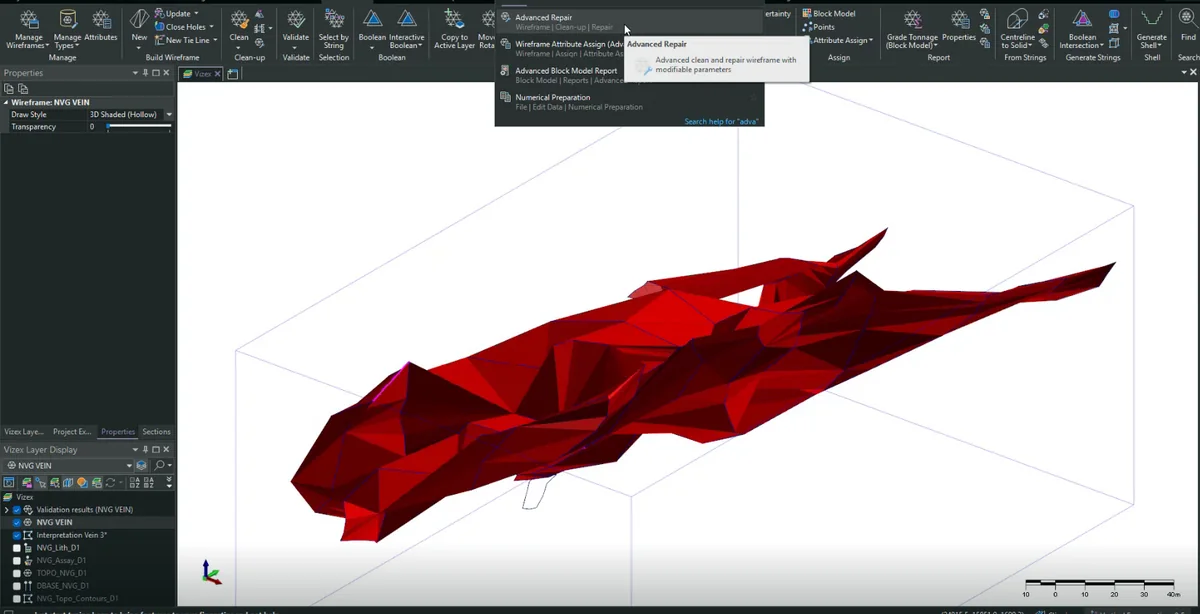 Topographic integration