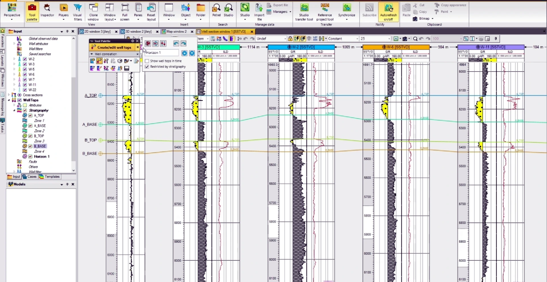 Structural framework view