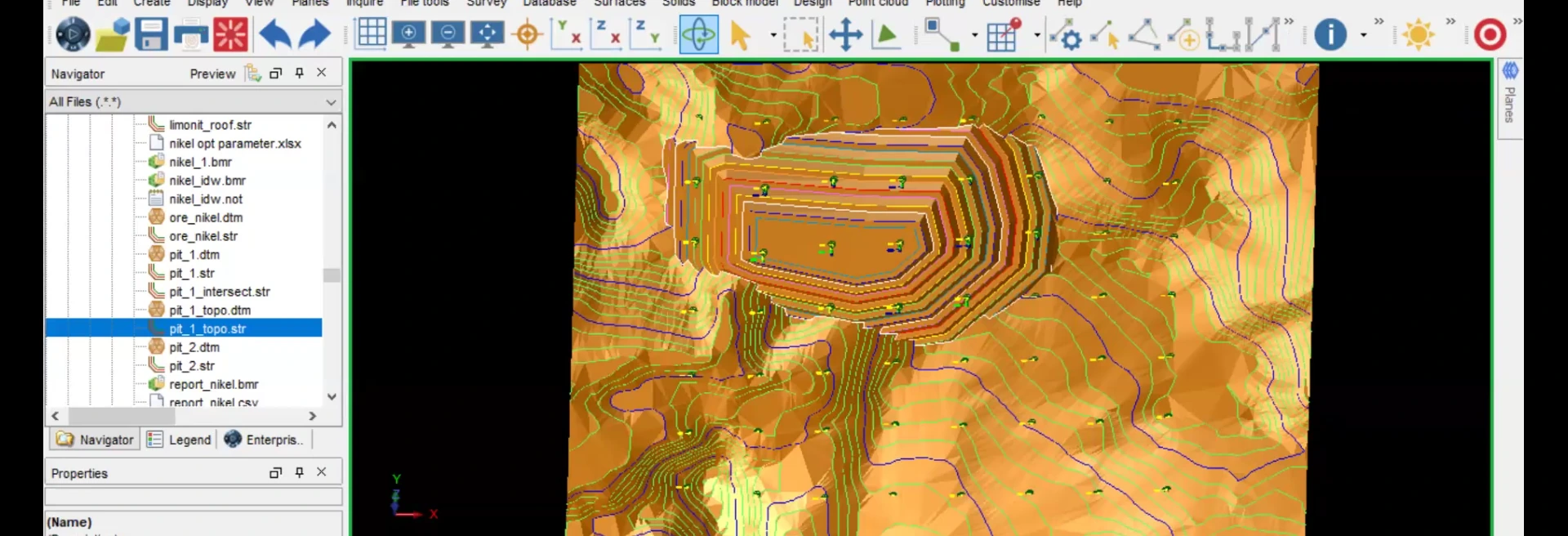 Final technical visualization